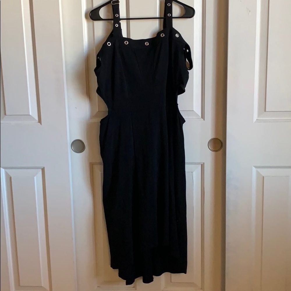 Tripp NYC grommet high low dress